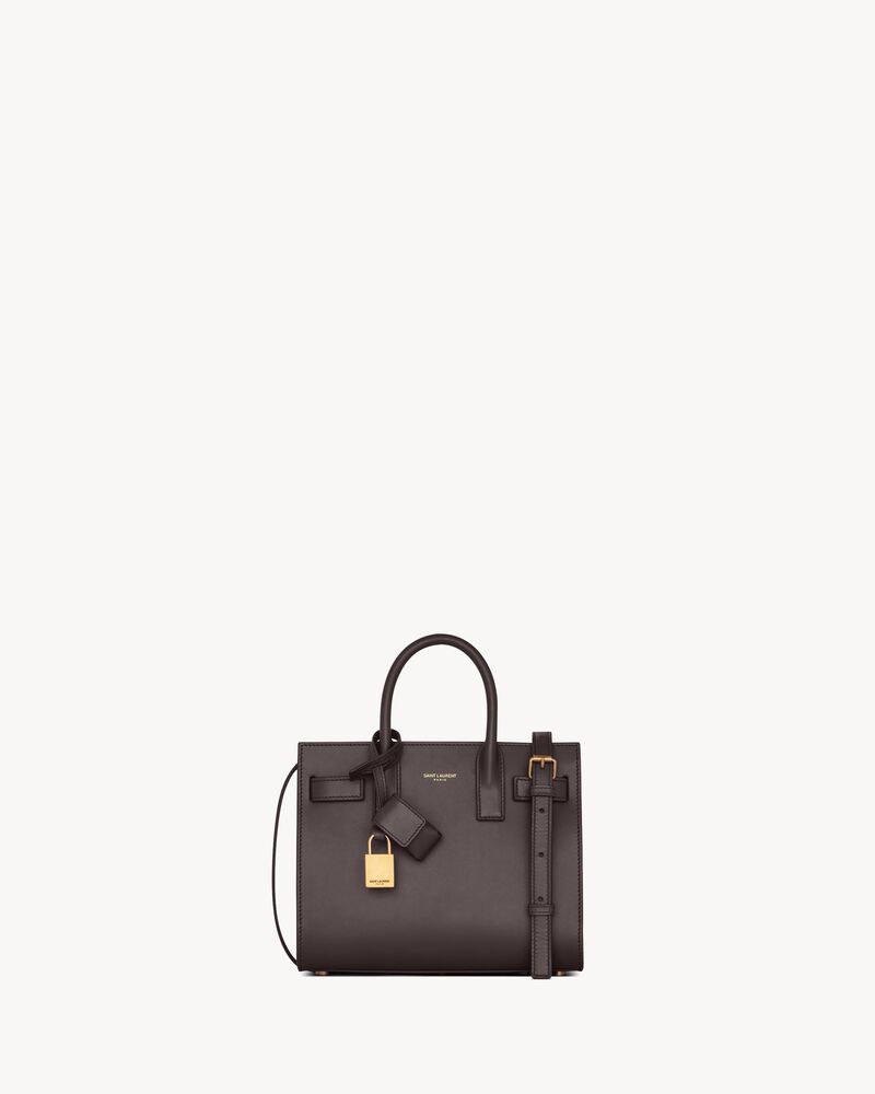 Saint Laurent SAC DE JOUR in smooth leather – nano