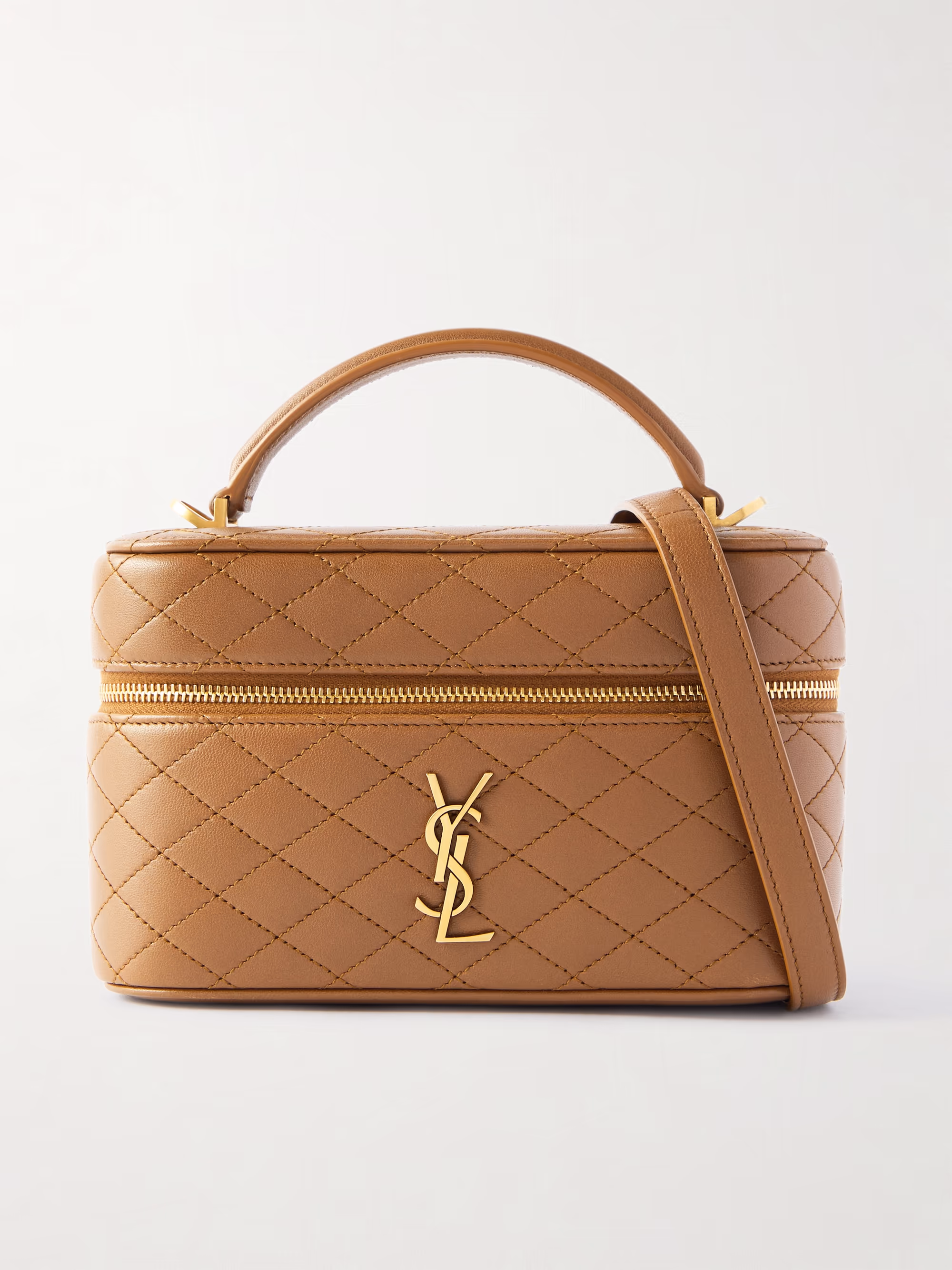Saint Laurent Gaby Vanity mini quilted leather shoulder bag