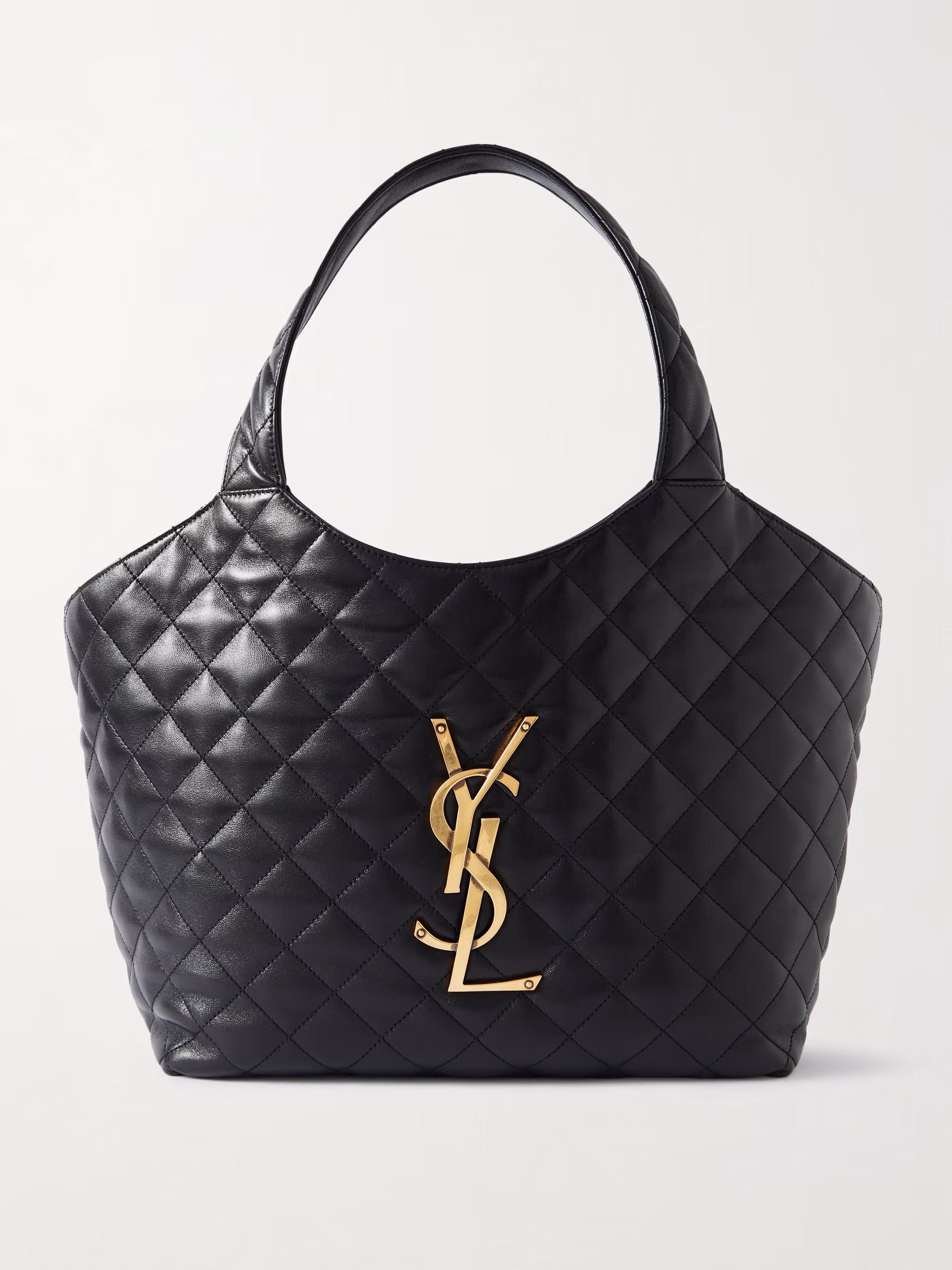 Saint Laurent Icare medium quilted leather tote