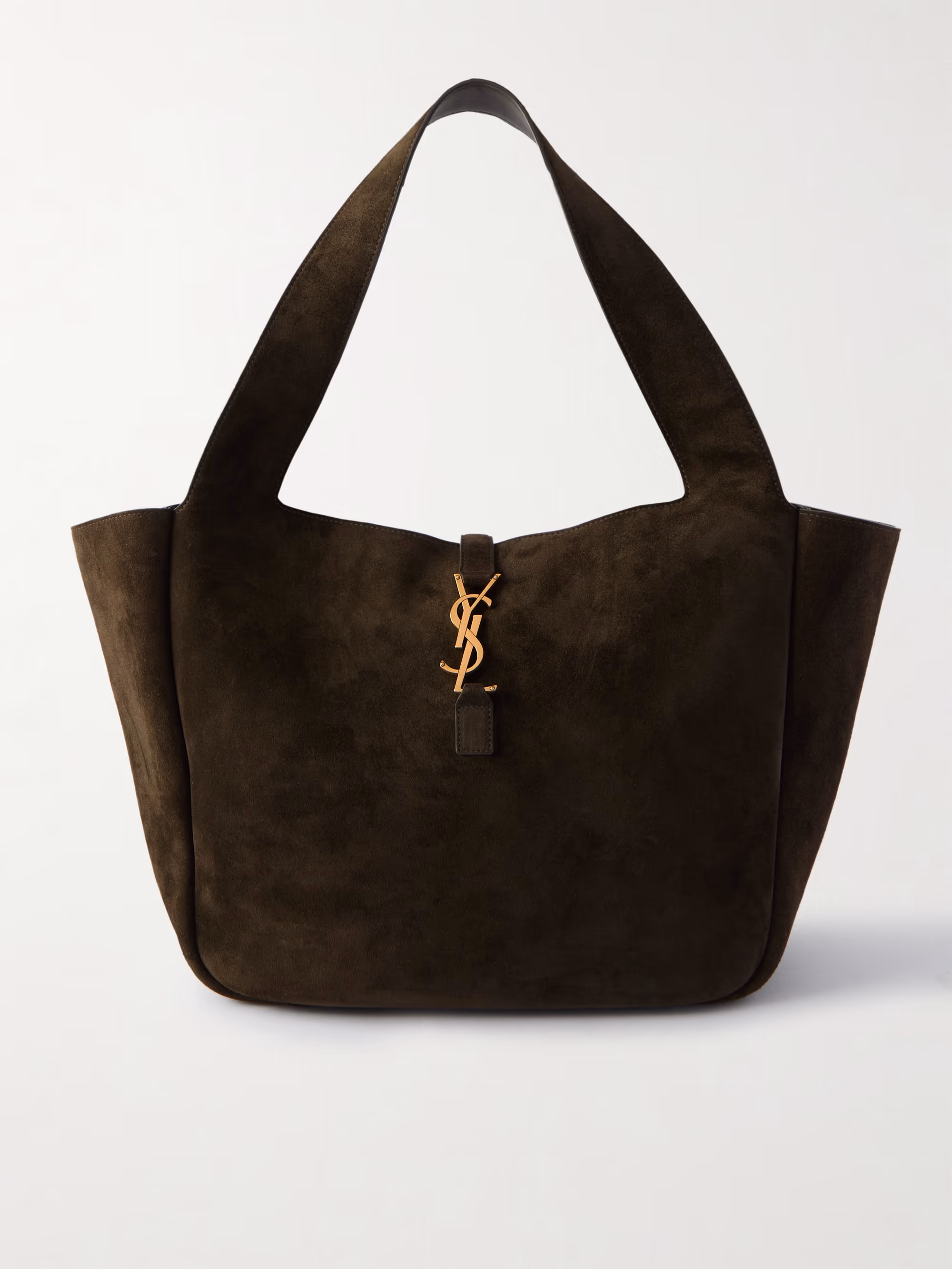 Saint Laurent Le 5 À 7 Bea suede tote