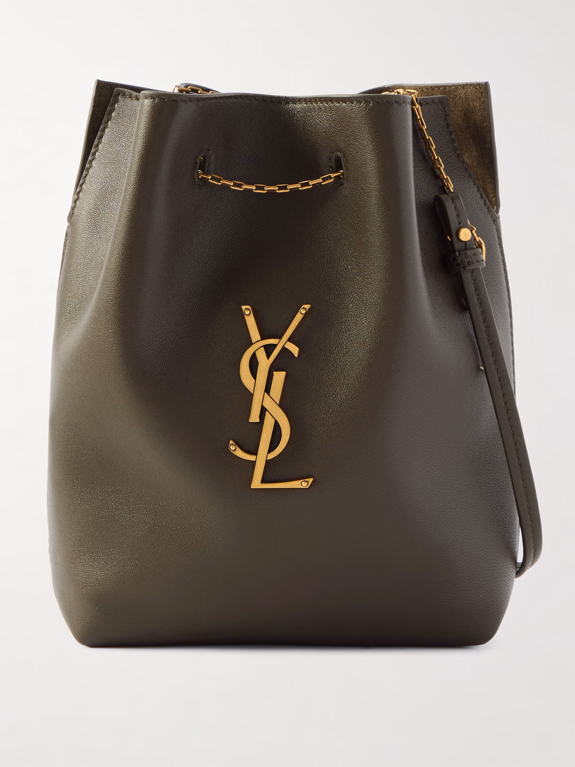 Saint Laurent Sintra Sport appliquéd leather shoulder bag