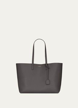 Saint Laurent E/W tote bag van kalfsleer