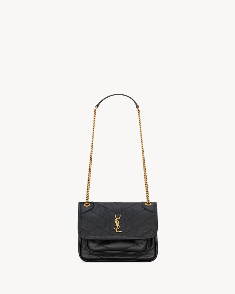 Saint Laurent NIKI baby in vintage leather