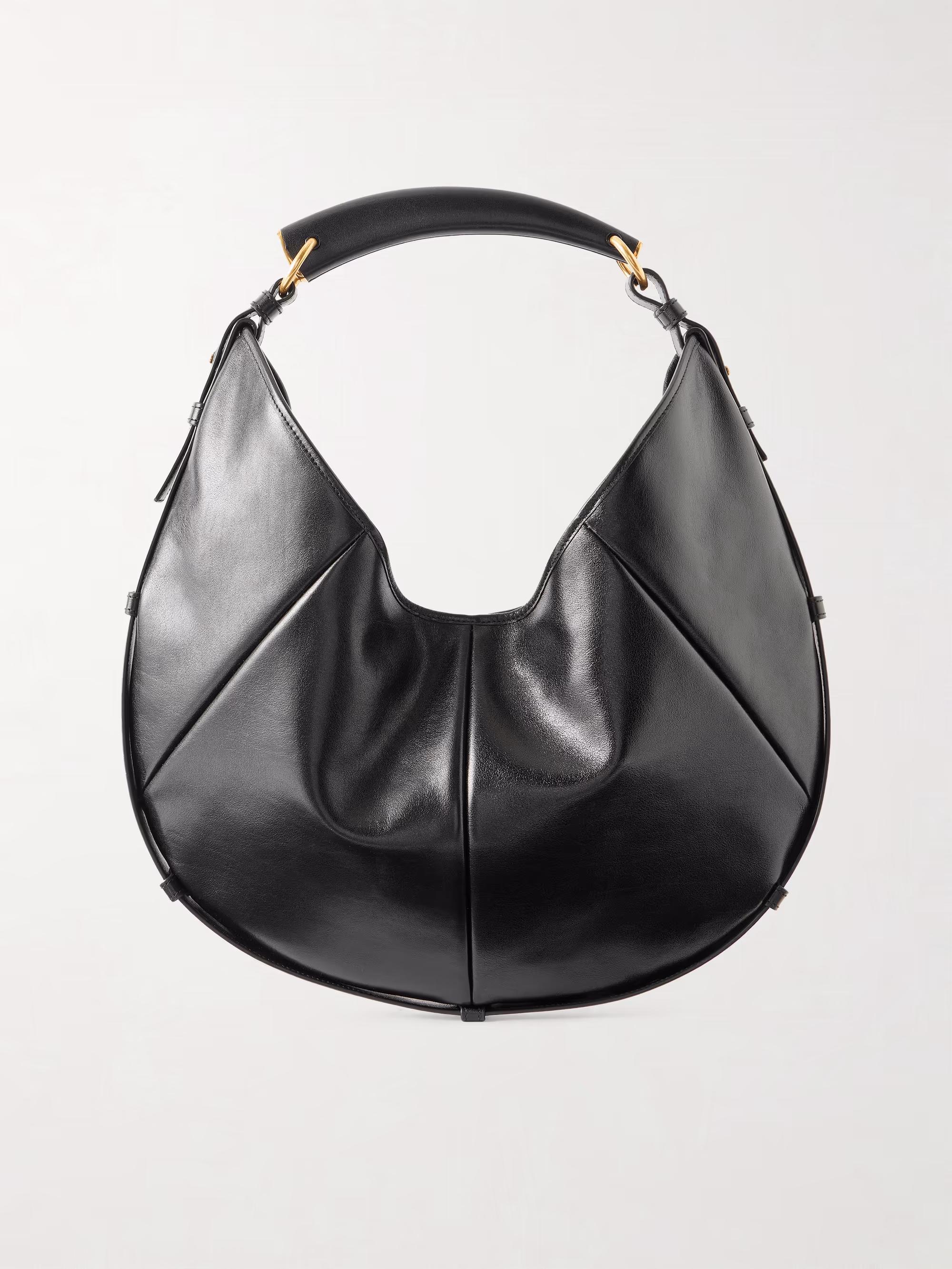 Saint Laurent Mombasa paneled leather shoulder bag