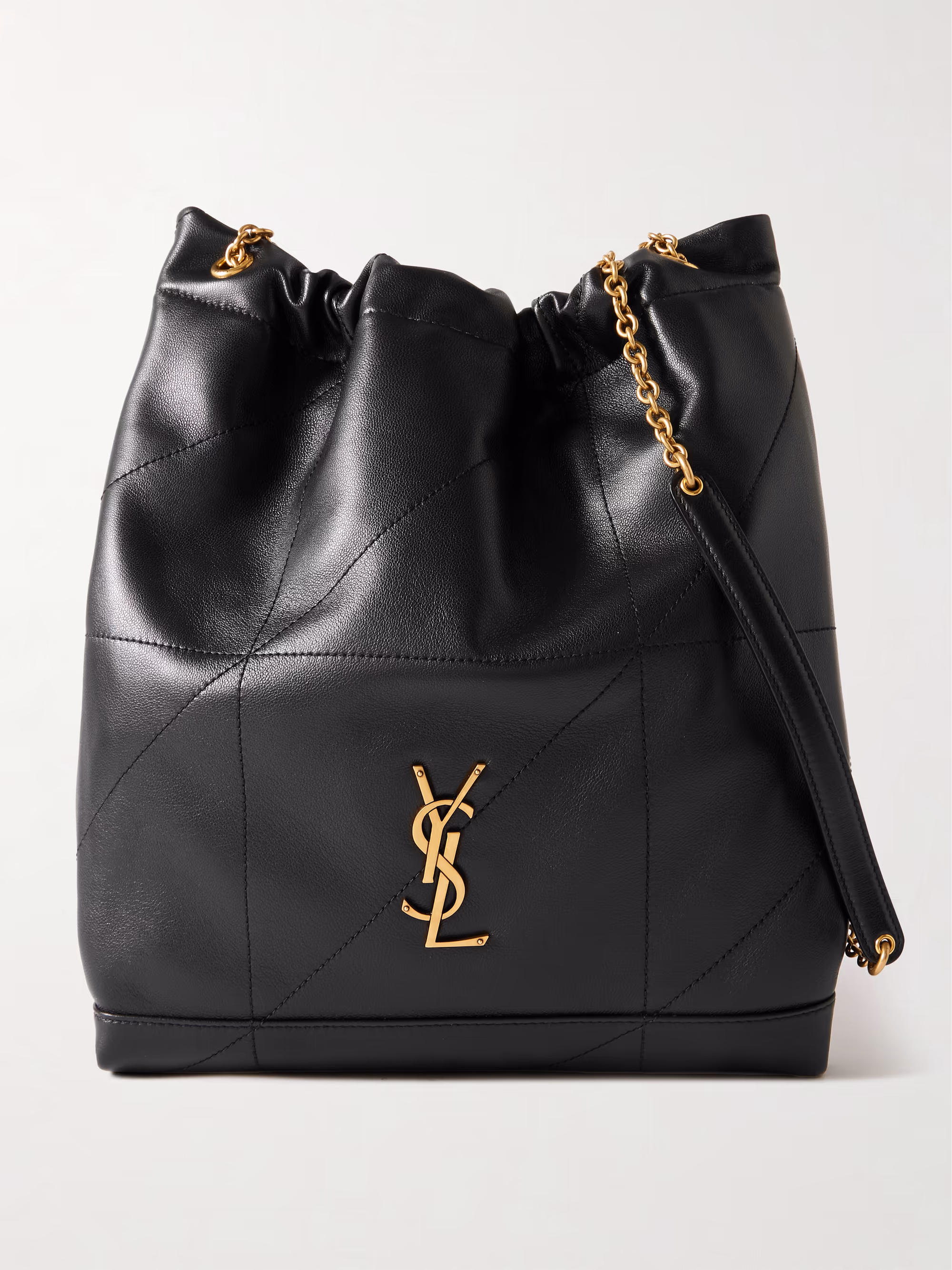 Saint Laurent Jamie embellished quilted leather shoulder bag