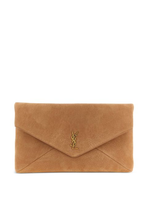 Saint Laurent clutch met Cassandre-logo