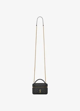 Saint Laurent Gaby Vanity Micro handtas van lamsleer