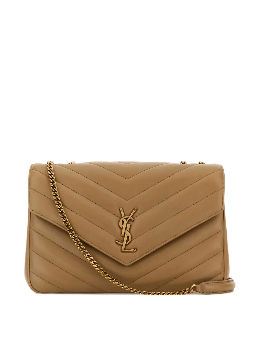Saint Laurent Lou Lou quilted shoulder bag with chain