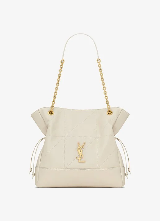 Saint Laurent Jamie Small tote bag van lamsleer