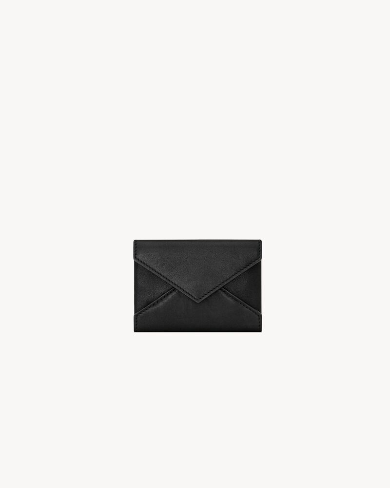 Saint Laurent LETTER wallet in leather