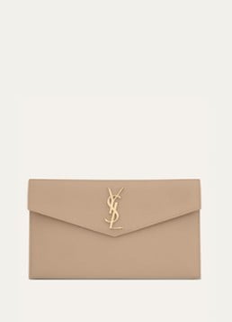 Saint Laurent Uptown clutch van kalfsleer
