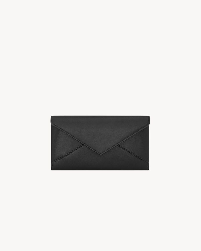 Saint Laurent LETTER large wallet in leather