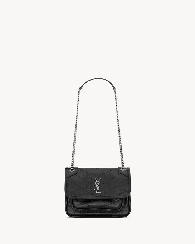 Saint Laurent NIKI baby in vintage leather