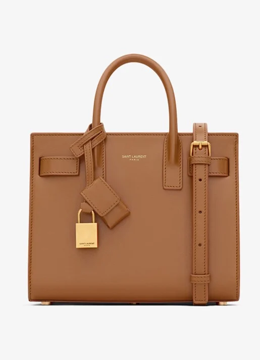 Saint Laurent Sac De Jour Nano handtas van kalfsleer