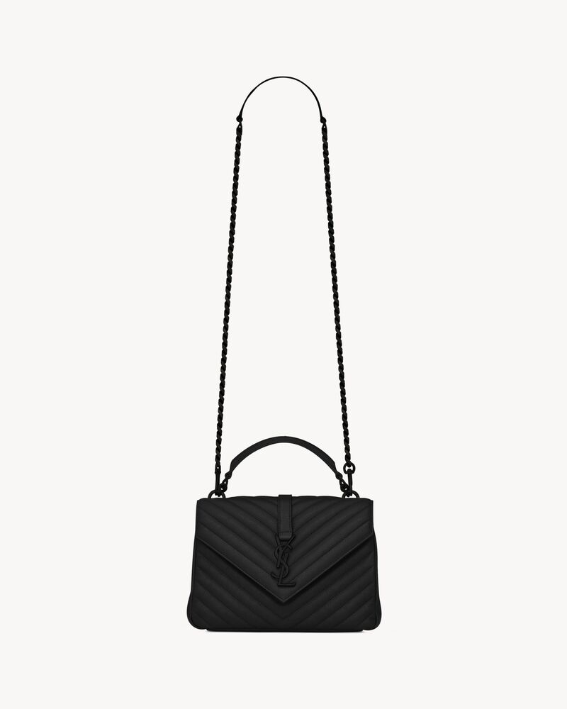 Saint Laurent College Medium in Quilted Leather
