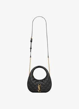 Saint Laurent Icarino Mini handtas van lamsleer