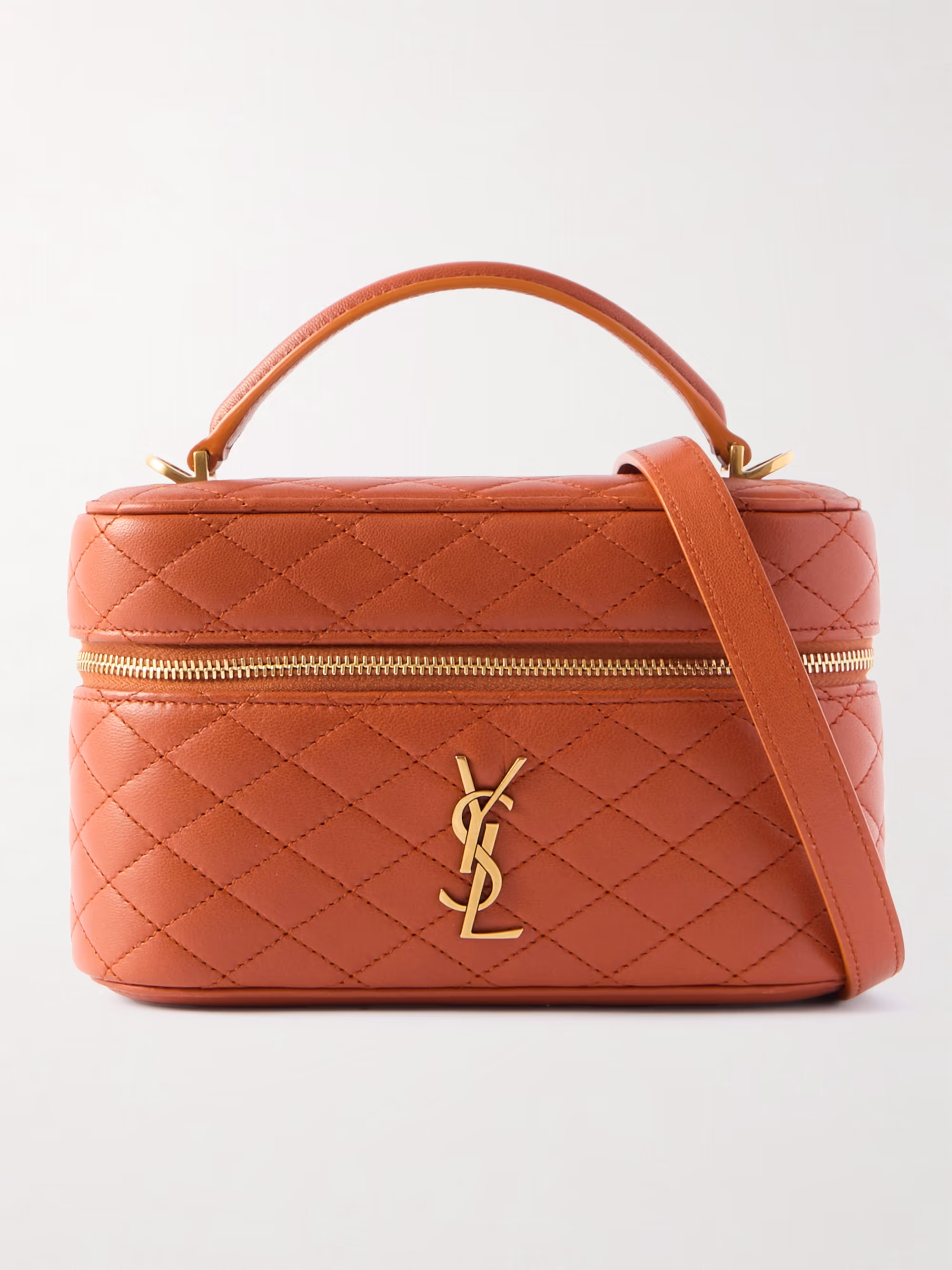 Saint Laurent Gaby Vanity mini quilted leather shoulder bag