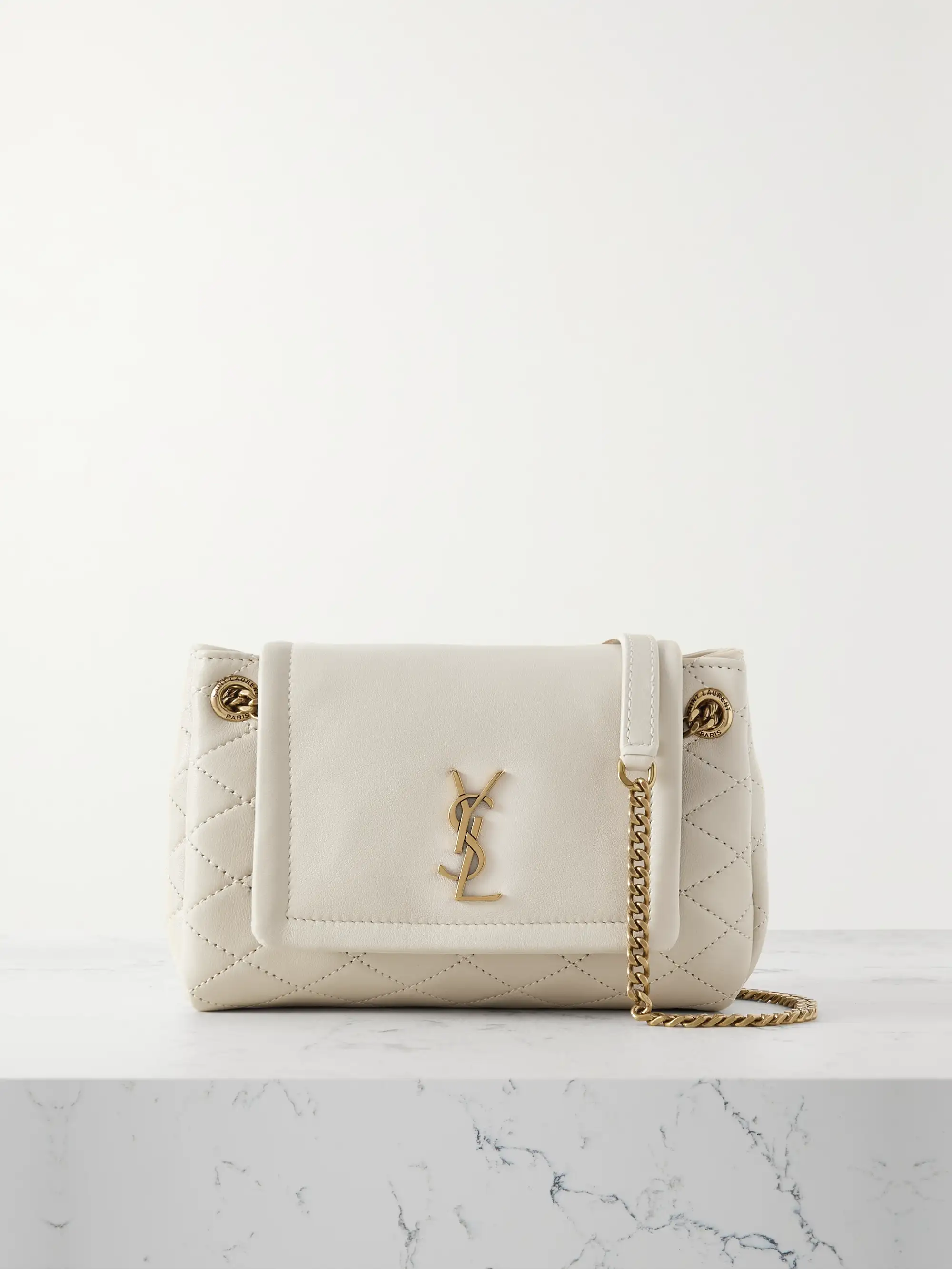 Saint Laurent Nolita mini matelassé leather shoulder bag
