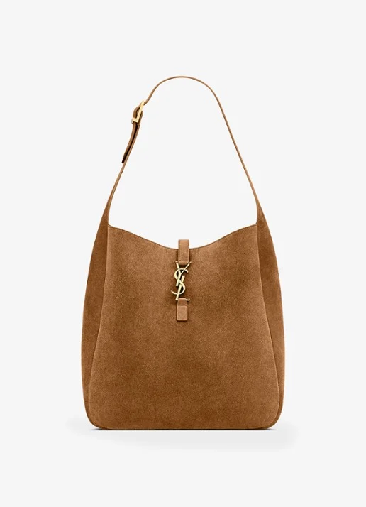 Saint Laurent Le 5 À 7 Supple Large shoulder bag van kalfssuède