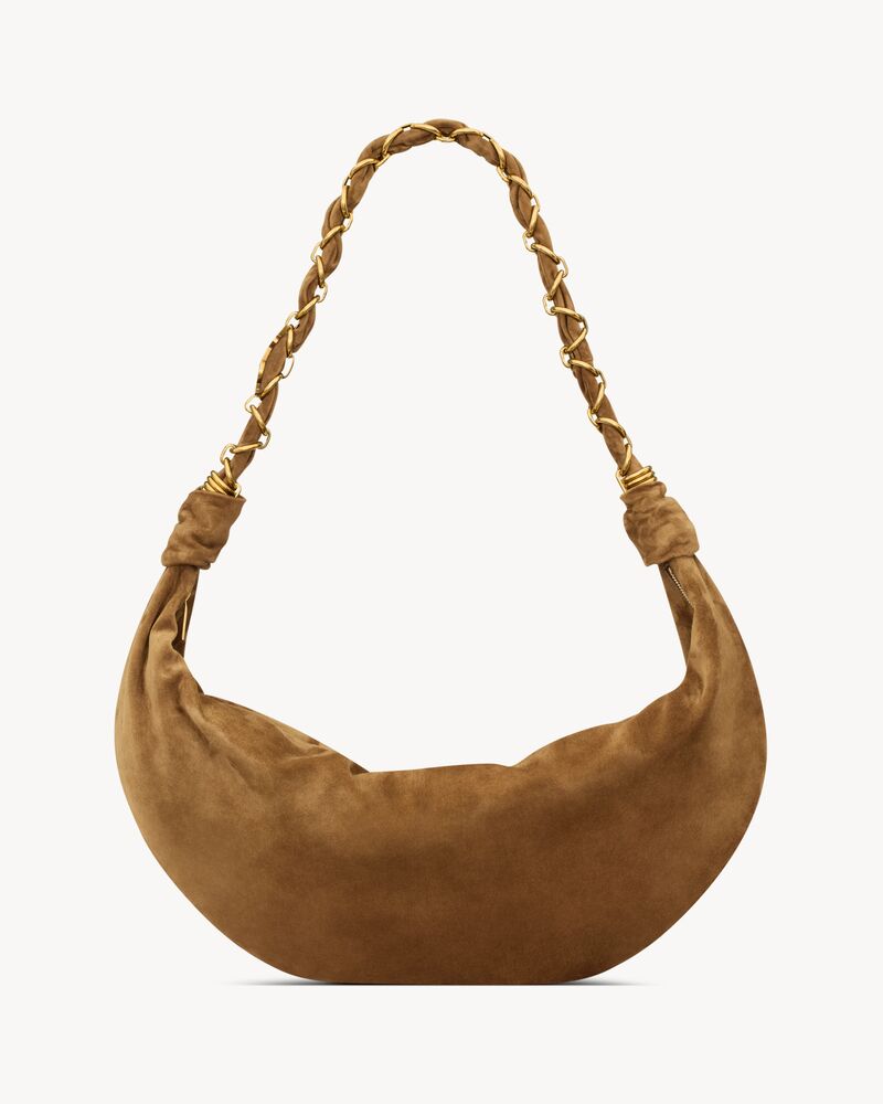Saint Laurent AMALIA hobo in suede