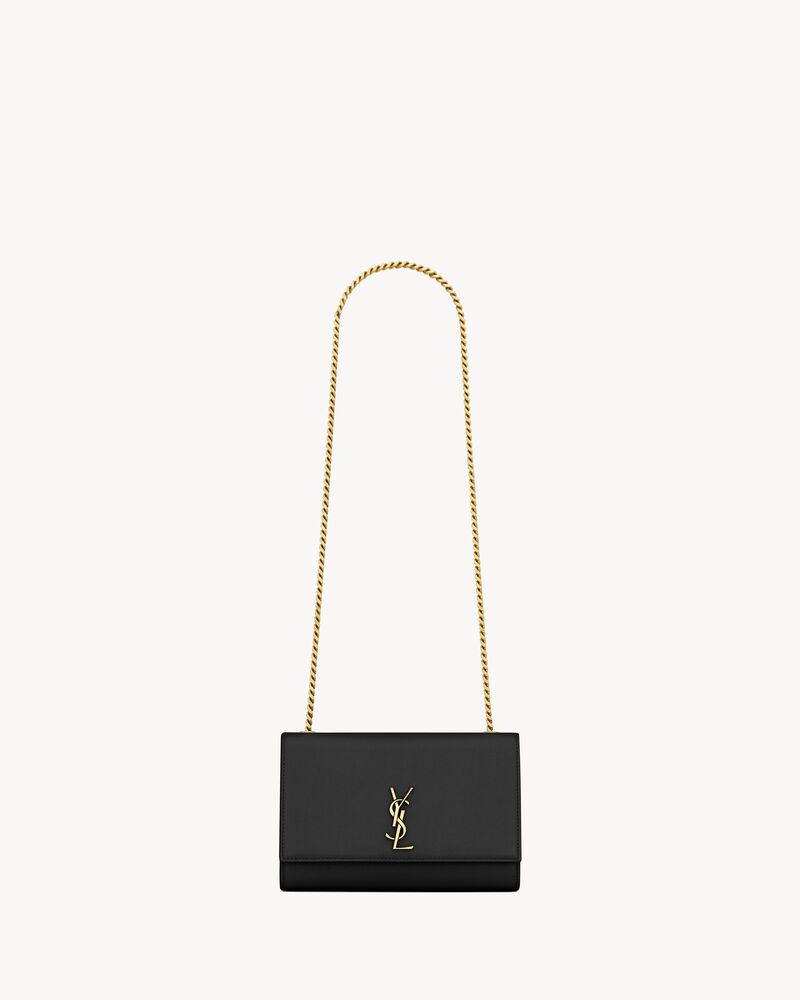 Saint Laurent NEW KATE small in grain de poudre leather