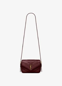 Saint Laurent Loulou Toy crossbody bag van lamsleer