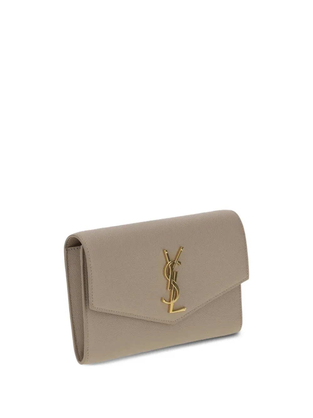 Saint Laurent Uptown Envelope leather clutch