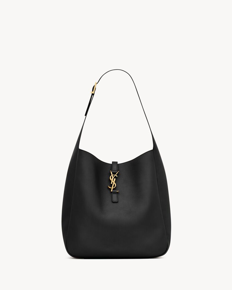 Saint Laurent LE 5 À 7 supple LARGE in grained leather
