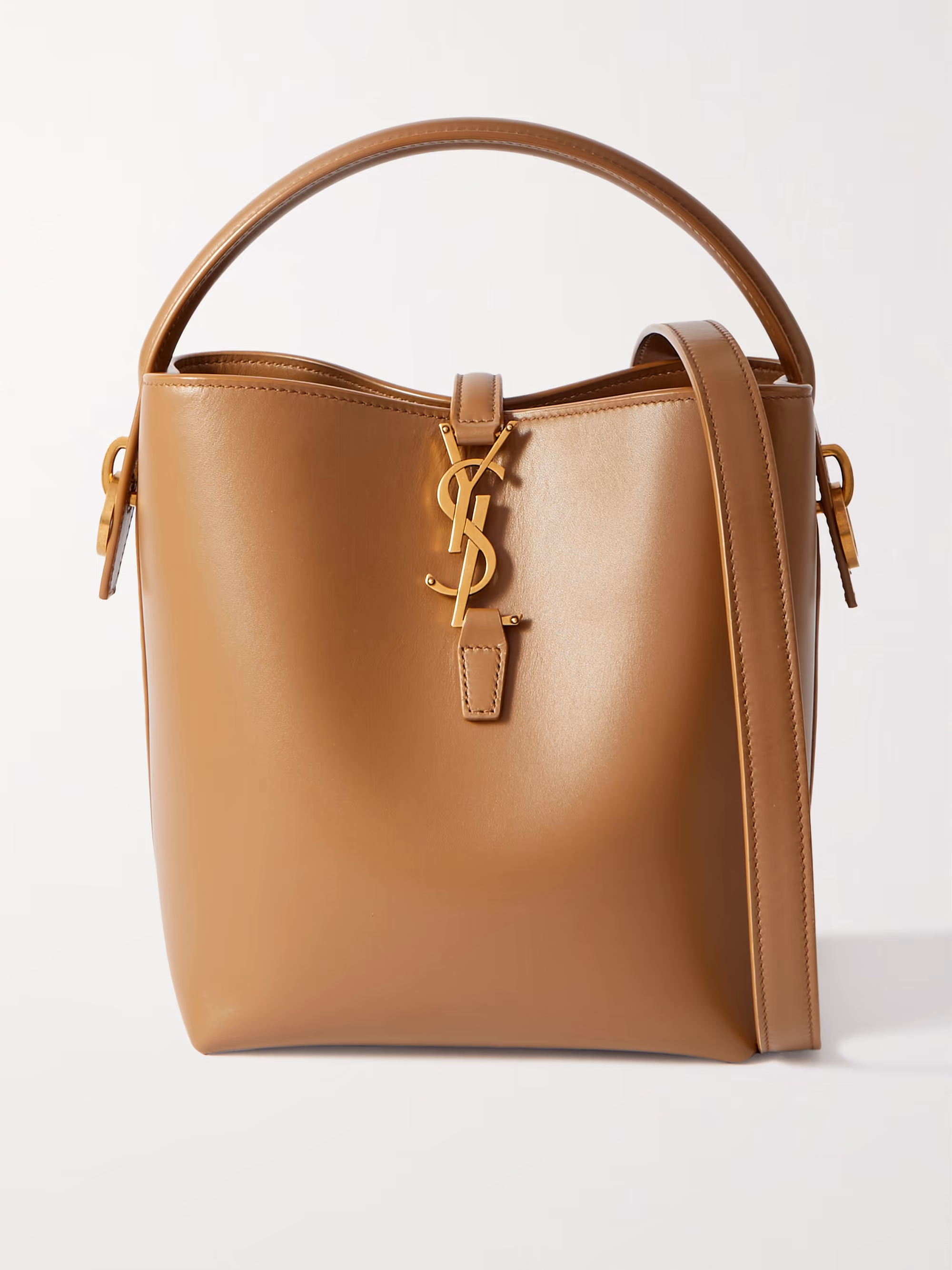 Saint Laurent Le 37 small leather bucket bag