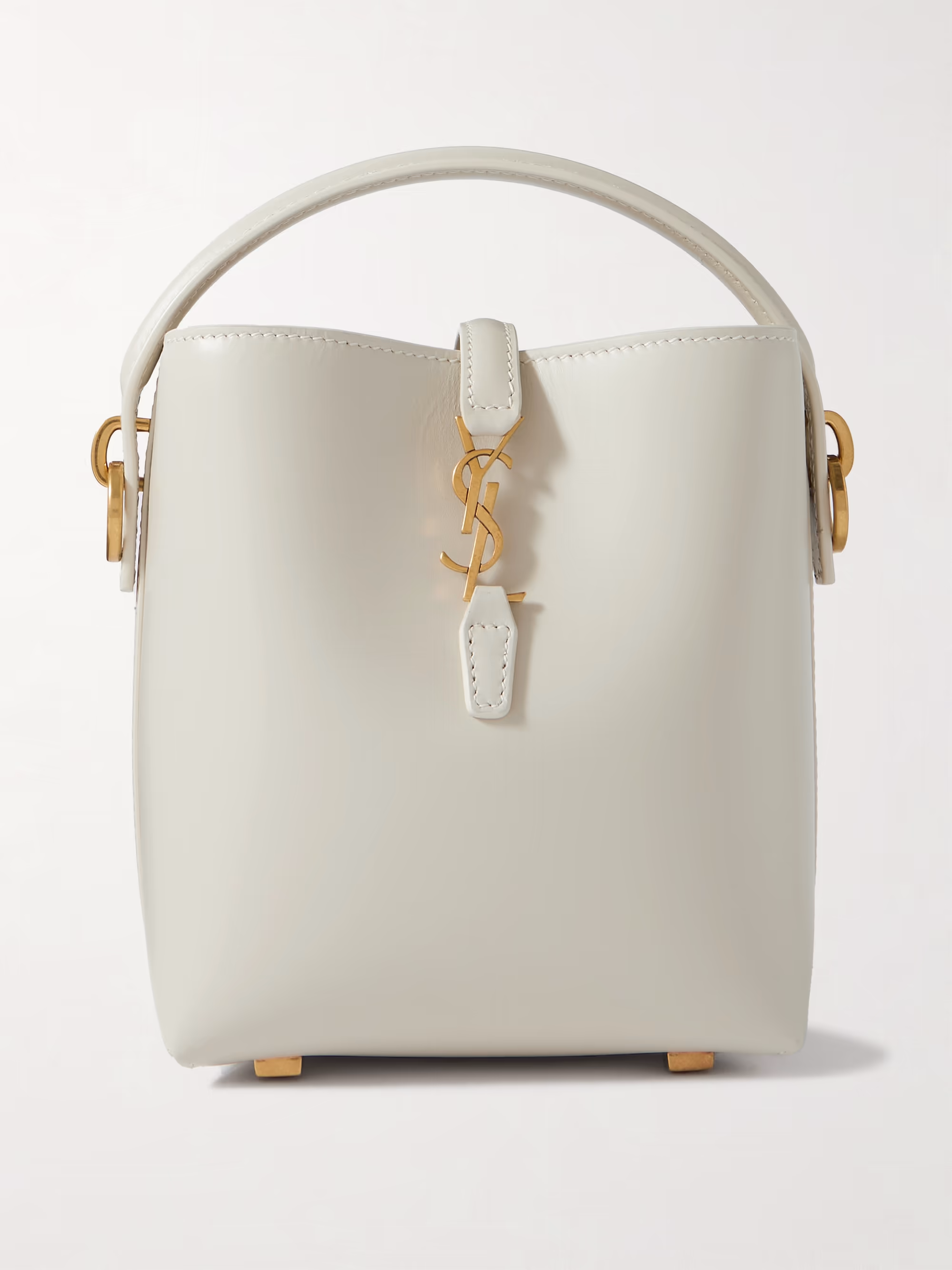 Saint Laurent Le 37 mini leather bucket bag