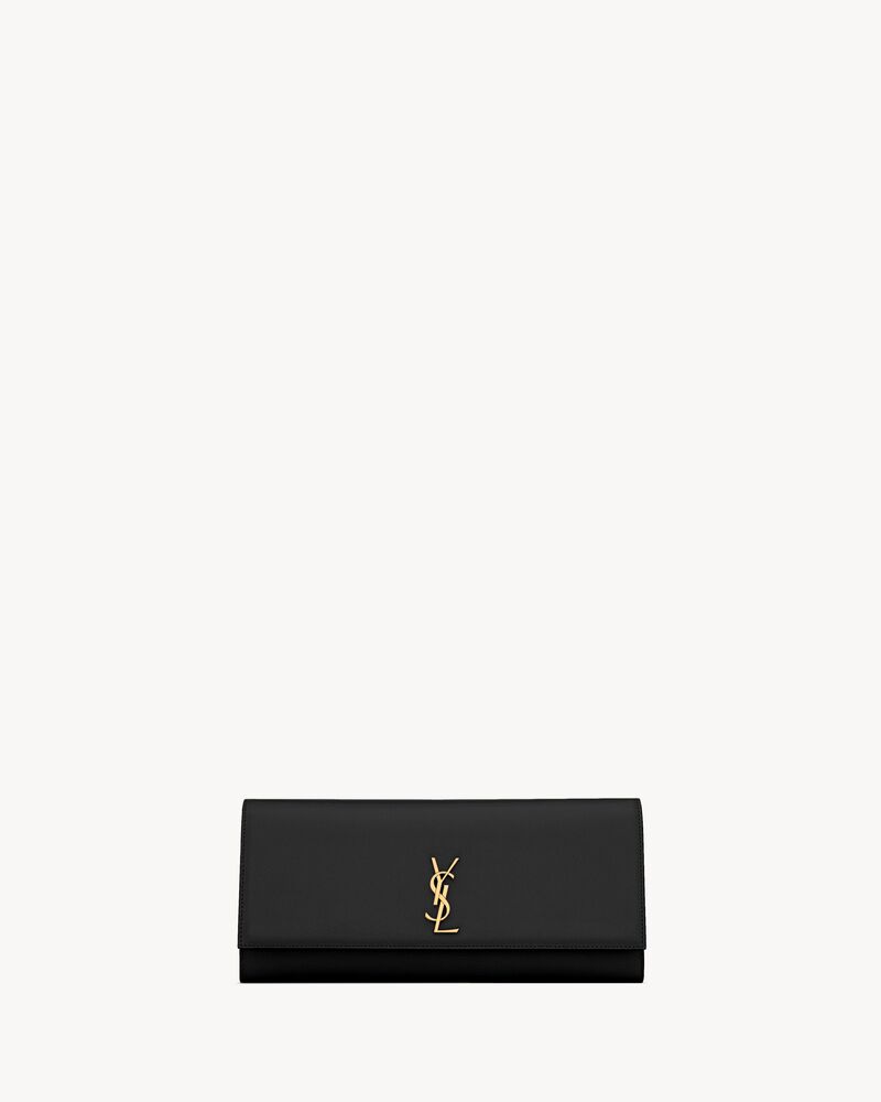 Saint Laurent KATE clutch in grain de poudre leather