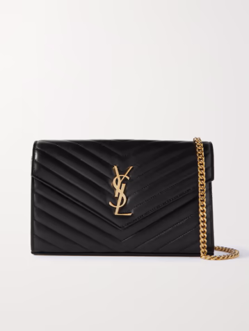 Saint Laurent Cassandre matelassé leather shoulder bag