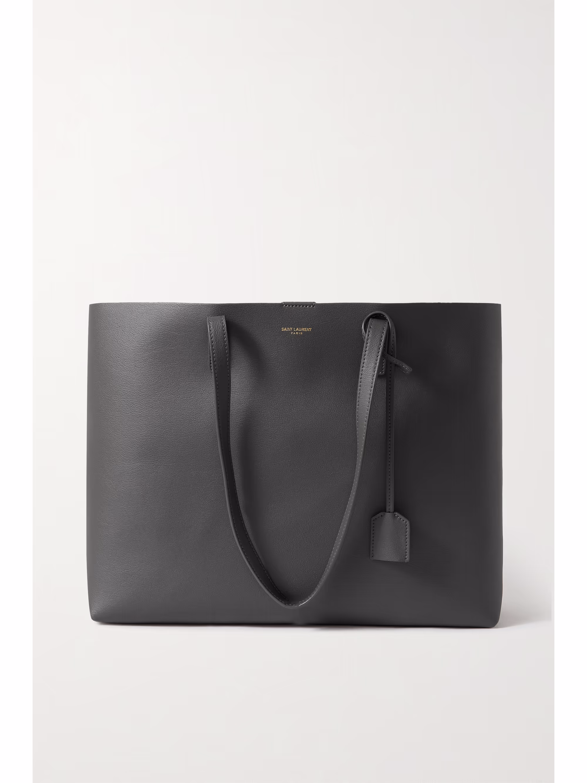Saint Laurent East/West large leather tote