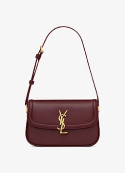 Saint Laurent Solferino Mini shoulder bag van kalfsleer