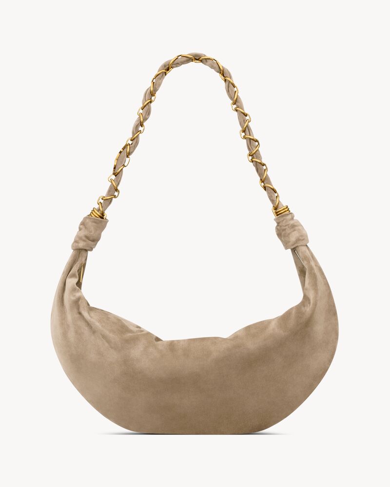 Saint Laurent AMALIA hobo in suede