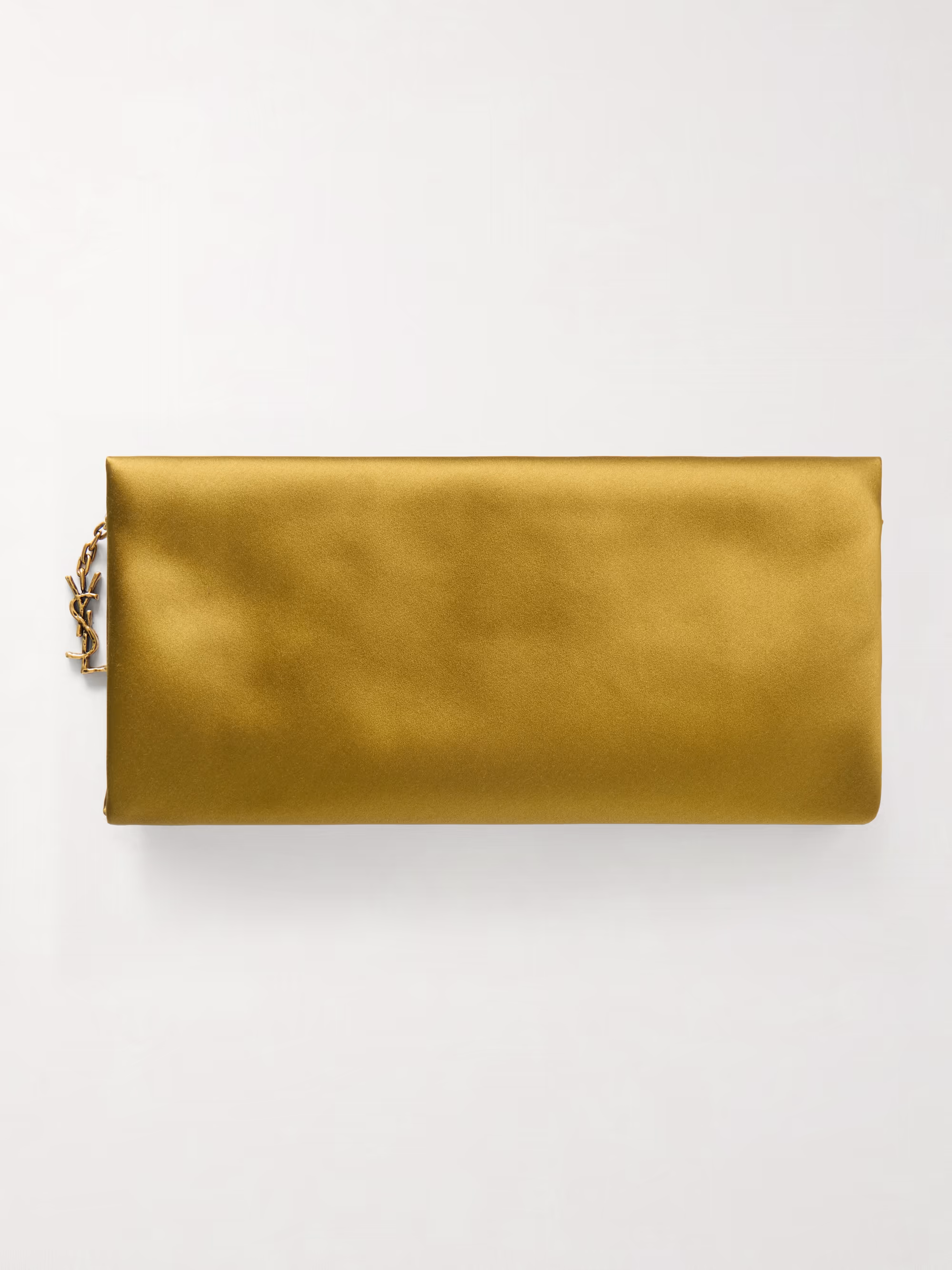Saint Laurent Evening satin clutch bag