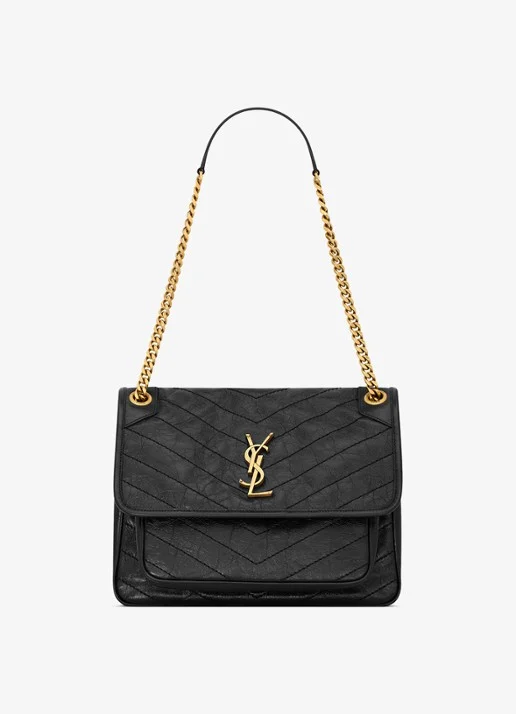 Saint Laurent Niki Medium shoulder bag van kalfsleer