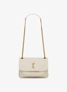 Saint Laurent Niki Mini shoulder bag van lamsleer