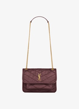 Saint Laurent Niki Mini shoulder bag van kalfsleer