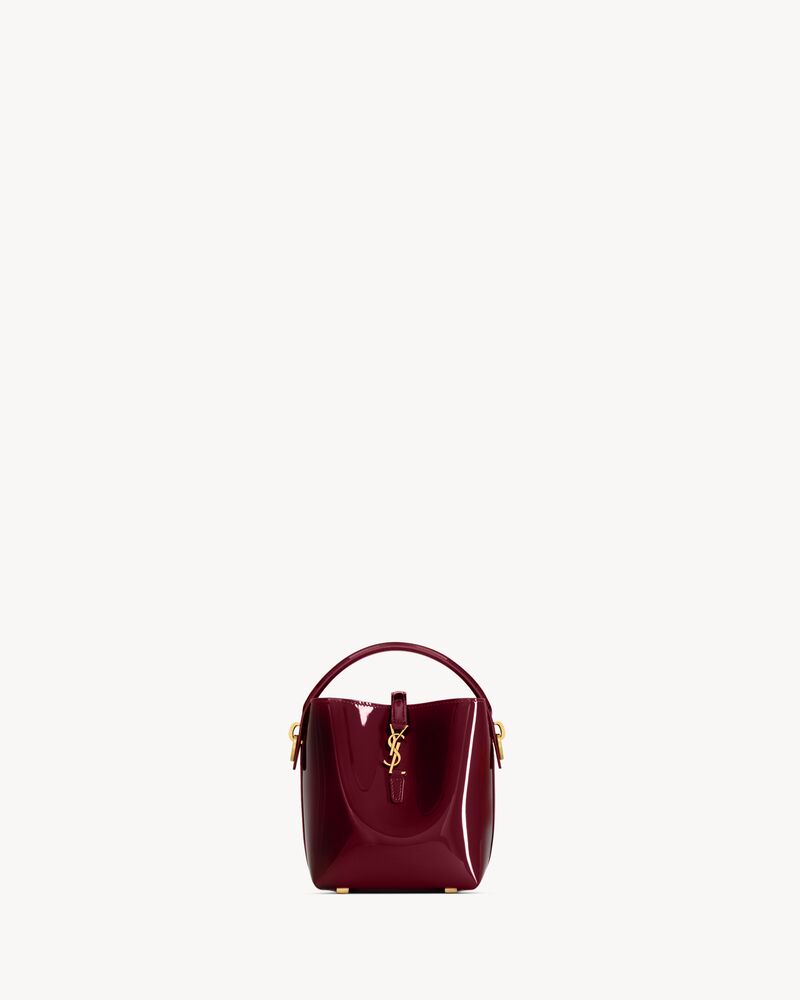 Saint Laurent LE 37 mini in patent leather