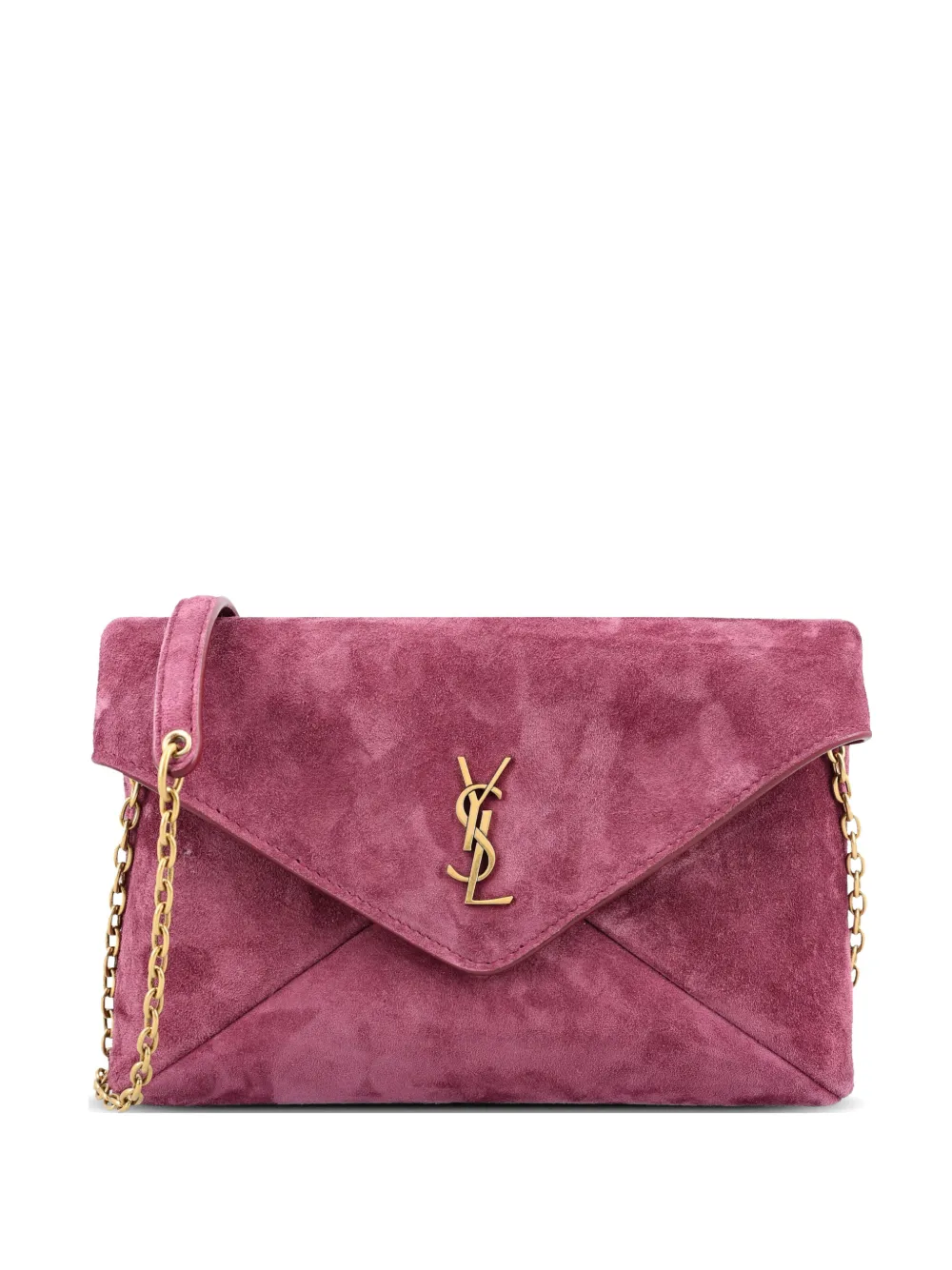 Saint Laurent small Cassandre shoulder bag with chain