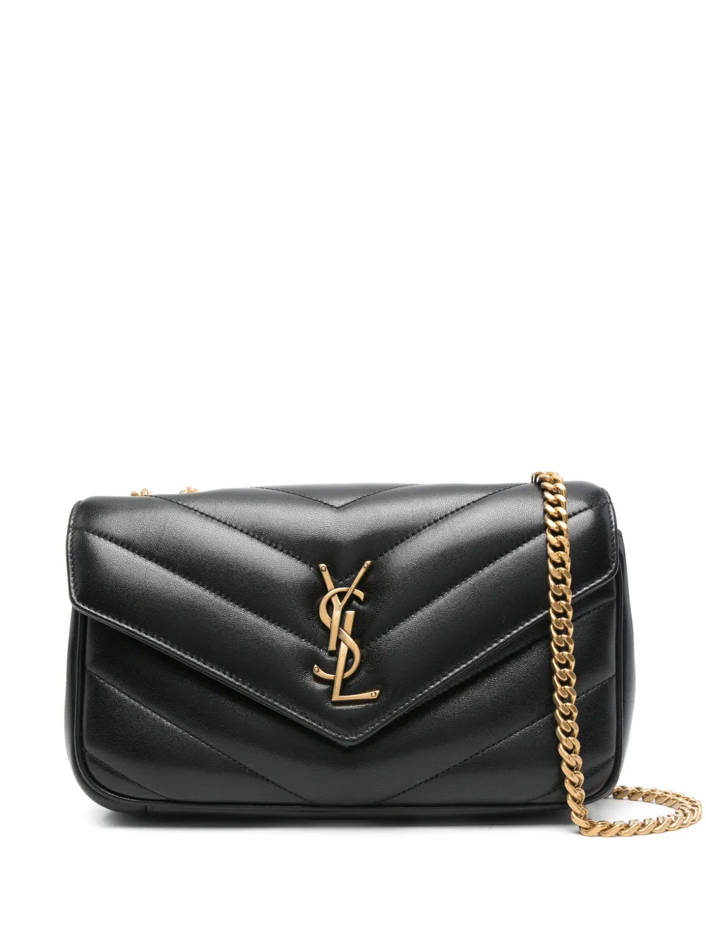 Saint Laurent Loulou small shoulder bag with logo