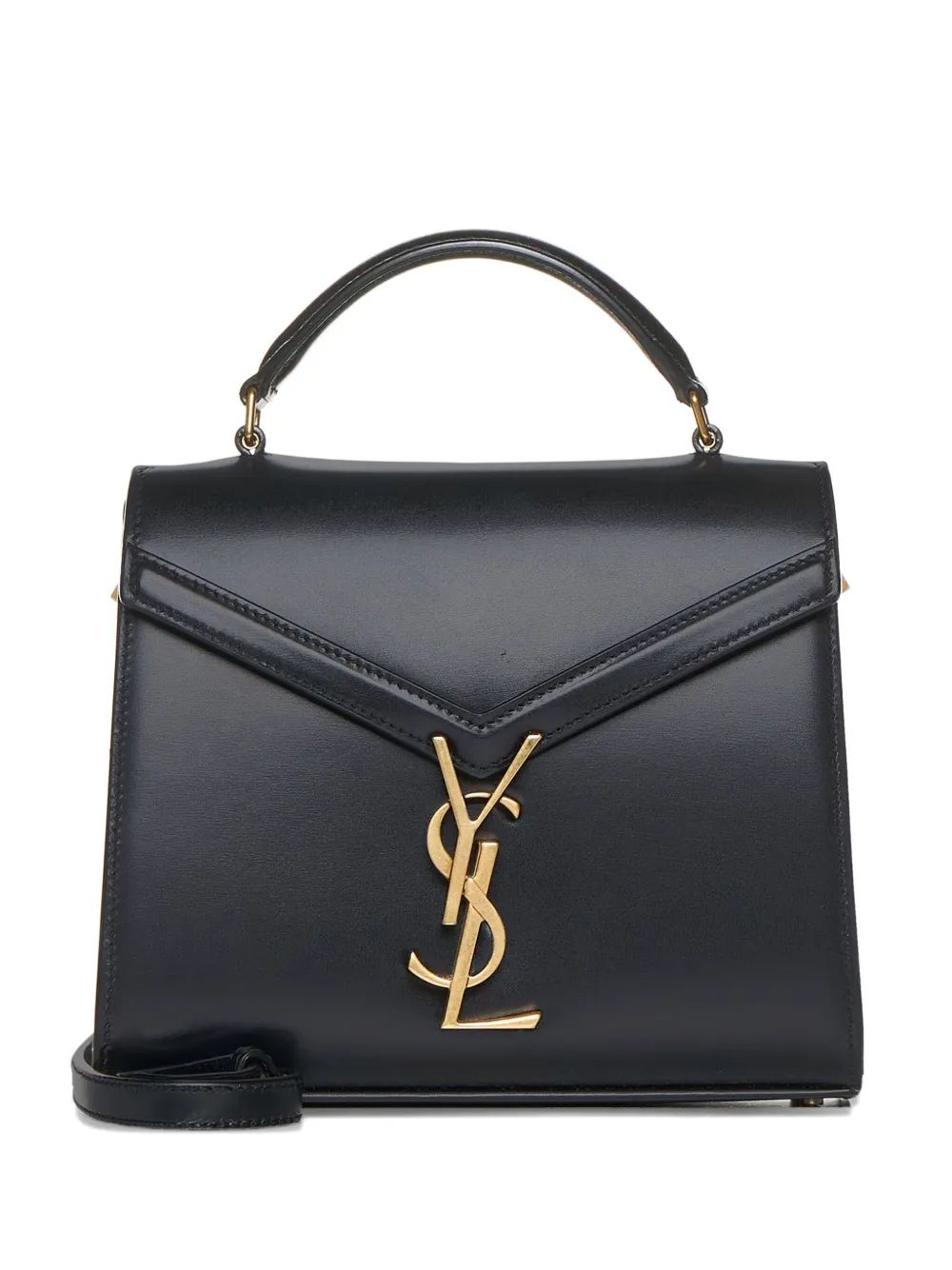 Saint Laurent Cassandra mini tote bag met monogram
