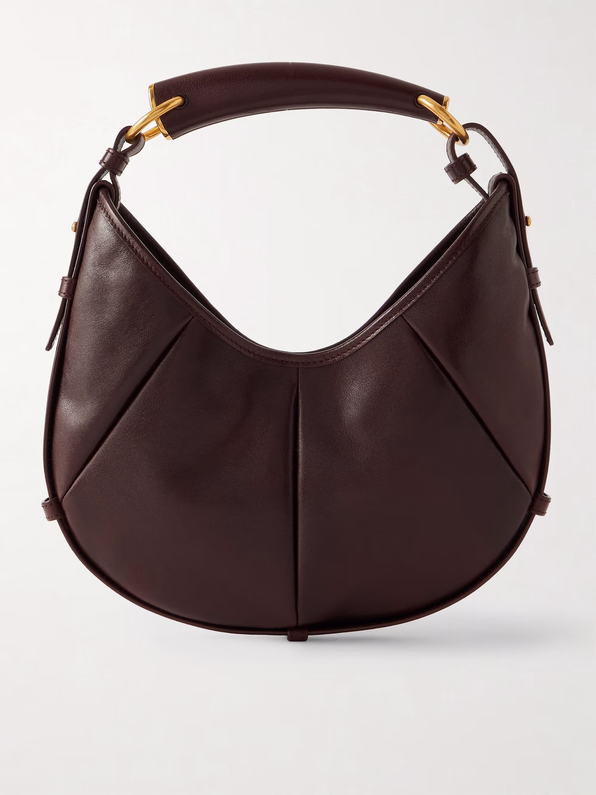 Saint Laurent Mombasa paneled leather shoulder bag