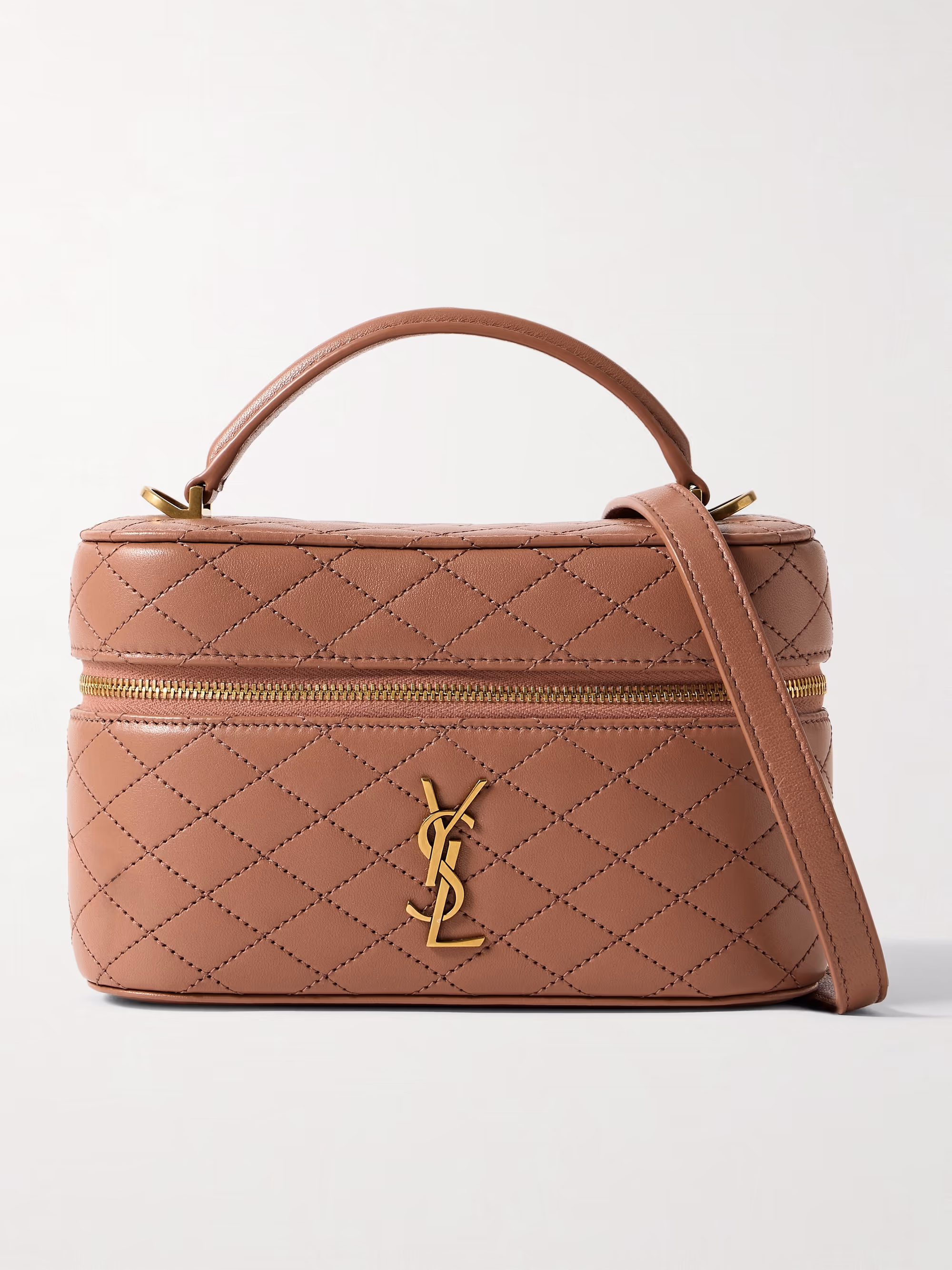Saint Laurent Gaby Vanity mini quilted leather shoulder bag