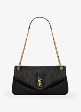 Saint Laurent Calypso Medium shoulder bag van lamsleer