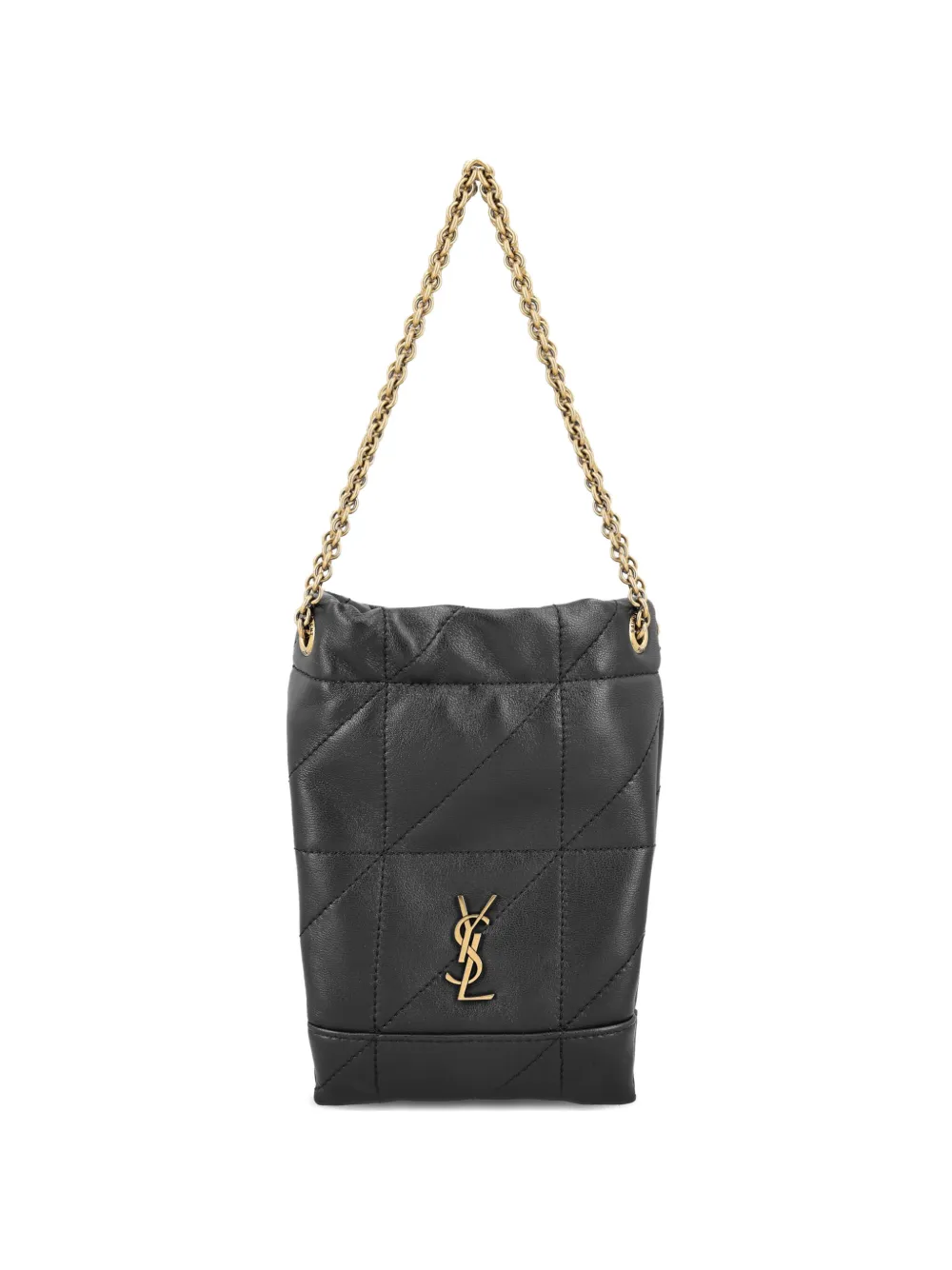 Saint Laurent quilted bucket bag