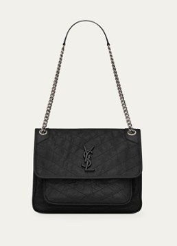 Saint Laurent Niki Medium shoulder bag van kalfsleer