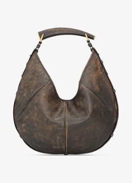 Saint Laurent Mombasa Medium shoulder bag van kalfsleer