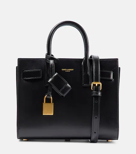 Saint Laurent Sac De Jour Nano leather tote